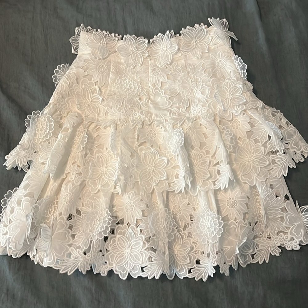 Zimmermann Lovestruck Skirt $950 sold out Size 0 - Picture 8 of 9
